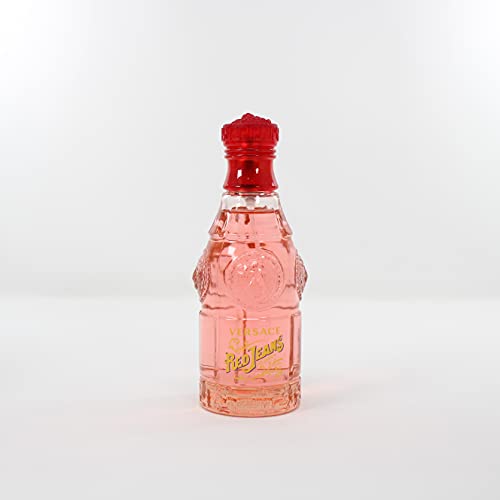 Versace Red Jeans Eau De Toilette Spray for Women By - 2.5 Oz/ 75 Ml, 2.5 Fl Oz