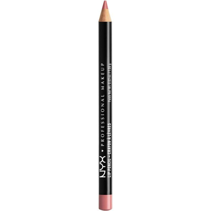 NYX Slim Lip Pencil | Long-Lasting Creamy Lip Liner | Hot Red - 2 Pack