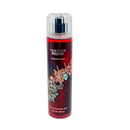 Bath & Body Works VAMPIRE BLOOD, GHOUL FRIEND, CANDY APPLE CAULDRON Fine Fragrance Mist 3-piece Halloween Collections 2024 with a Red Bow - Limited Edition