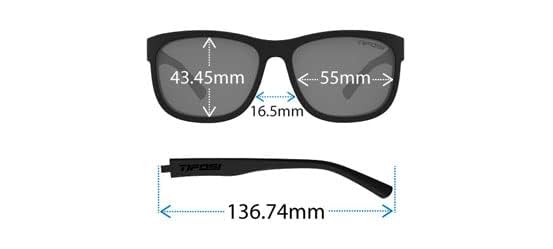 Tifosi Optics Swank XL Sunglasses (Amber Blaze, Atomic Orange Mirror with AR)