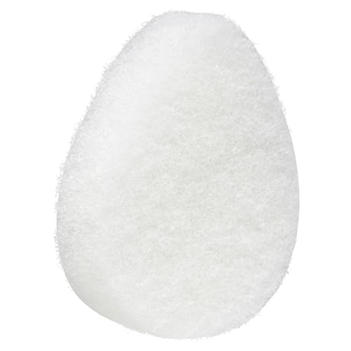 Buf-Puf Facial Sponge, Dermatologist Developed, Removes Deep Down Dirt & Makeup That Causes Breakouts and Blackheads, Reusable, Exfoliating, White, 1 Count