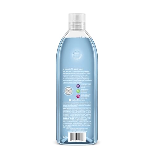 Method Foaming Hand Soap, Refill, Sea Minerals, Recyclable Bottle, 28 oz, (Pack of 1)