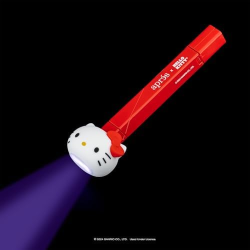 APRÉS x Hello Kitty® Omni Light, Gel-X UV LED Nail Lamp, Flash Curing Wand, Handheld or Standing Cordless Nail Lamp for Gel Nails