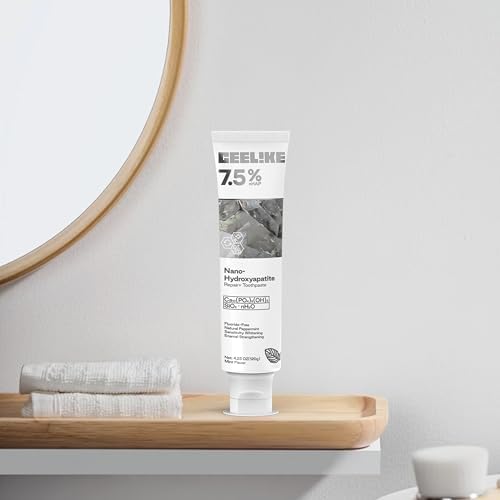 7.5% Hydroxyapatite Toothpaste – Strengthens Enamel, Protects Gums & Freshens Breath – Fluoride-Free, Ideal for Sensitive Teeth, 120g (3)