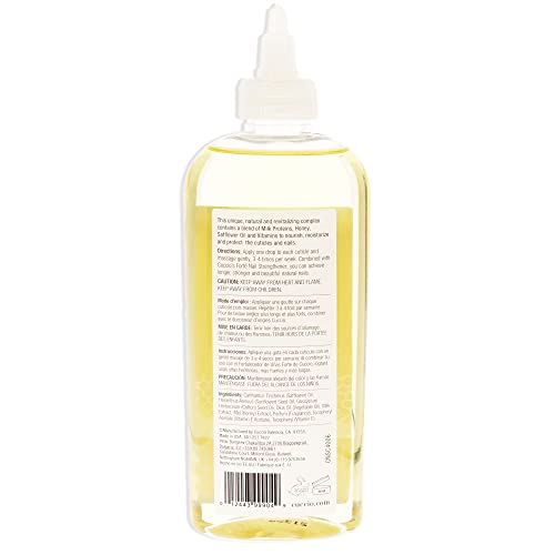 Cuccio Naturale Revitalizing Cuticle Oil - Hydrating Oil For Repaired Cuticles Overnight - Remedy For Damaged Skin And Thin Nails - Paraben Free, Cruelty-Free Formula - Milk And Honey - 8 Oz