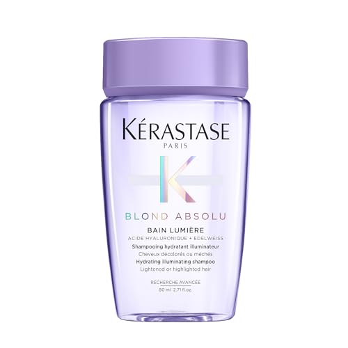 Kerastase Blond Absolu Lumière Illuminating Shampoo For Lightened & Highlighted Hair - Intensely Hydrates & Illuminates Shiny Hair, Removes Impurities & Pollution