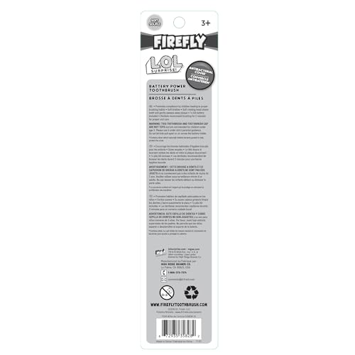 Firefly Toothbrush Lol Clean & Protect Rotary Battery Powered, 1 Ea, 1count