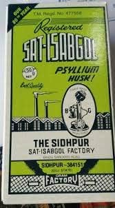 Isabgol sat Isabgol Psyllum |Pure Isabgol (Psyllium Husk), Rich Source of Dietary Fibre and Gluten Free | for Healthy Digestive Tract, Relief from Constipation., 3.5274 Ounce