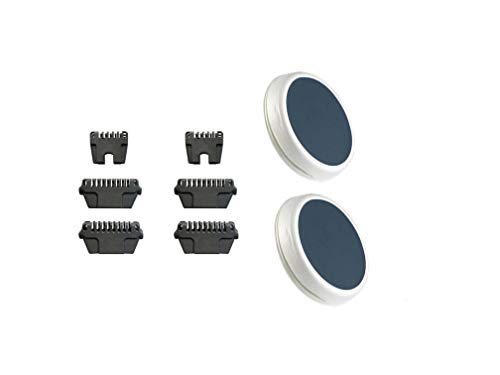 4 Wide &2 Narrow Replacement Thermicon Refill Tips + 2 Large Buffer Refills for Nono Hair Removal Epilator 8800 MINI Pro 3 and P