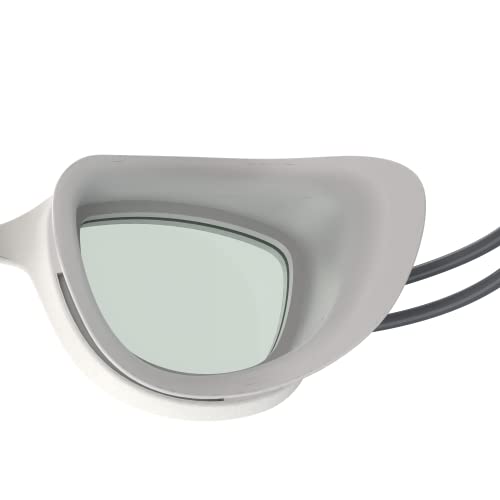 Speedo Unisex-Child Swim Goggles Sunny G Ages 3-8, White/Grey