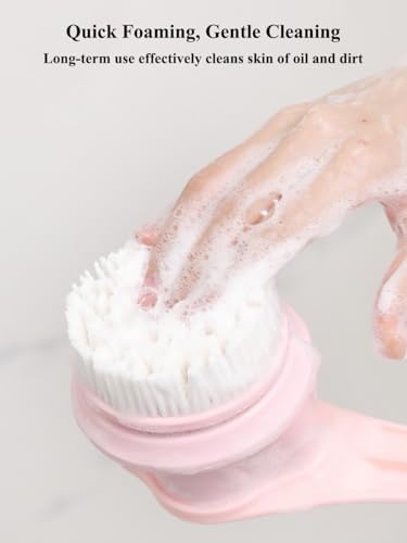 Electric Body Brush for Shower, Rotating Back Scrubber, Waterproof Rechargeable, Deep Cleansing