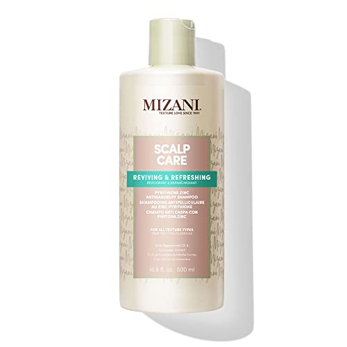 MIZANI Scalp Care Dandruff Shampoo - Cleanses Hair & Scalp, For Curly Hair