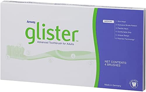 Glister Advanced Toothbrush (4 Brushes)