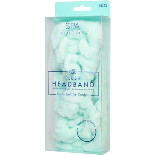 Cala Plush mint bow headband