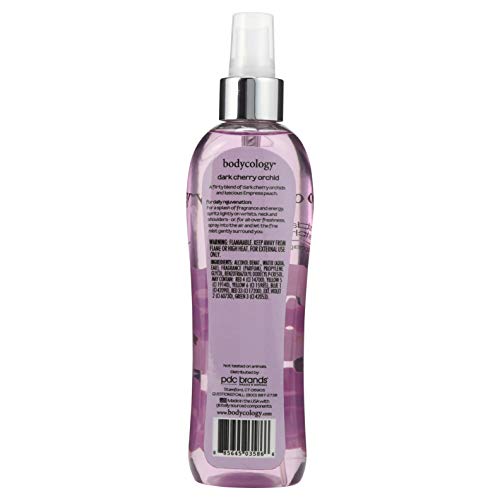 Bodycology Dark Cherry Orchid for Women - 8 oz Fragrance Mist