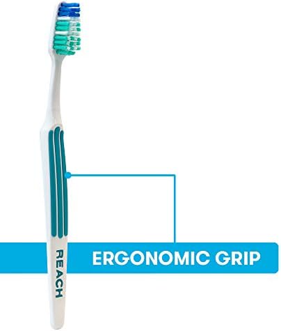 REACH Advanced Design Adult Toothbrush, Firm, 7 Count