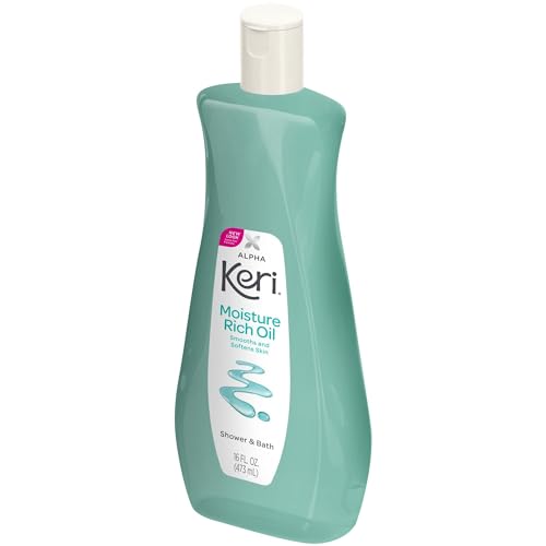 Alpha Keri Shower & Bath Moisture Rich Oil 16 oz (Pack of 3)