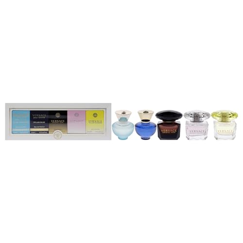 Versace Miniatures Collection for Women - 5 Pc Mini Gift Set