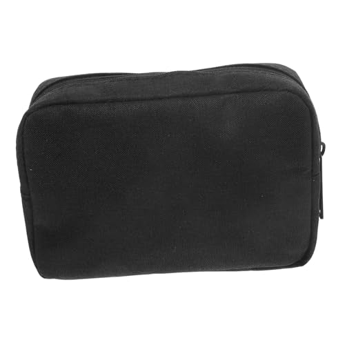 FIXOSHEE Portable Electronic Organizer Bag with Multi-Compartment Storage Zippered Digital Cable Pouch and Toiletry Case for Travel Compact Gadget and Accessories Carrying for Men and Women
