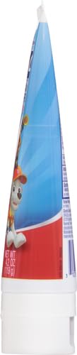 Orajel Kids Paw Patrol Anti-Cavity Fluoride Toothpaste, Natural Fruity Bubble Flavor, 4.2oz Tube (Pack of 2)