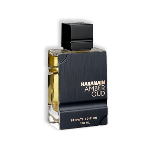 Al Haramain Amber Oud - Private Edition for Unisex - Arabian Perfume for Women and Men - Arabic Long Lasting Fragrance with Bergamot, Vanilla, Musk and Cedarwood - 2 oz EDP Spray