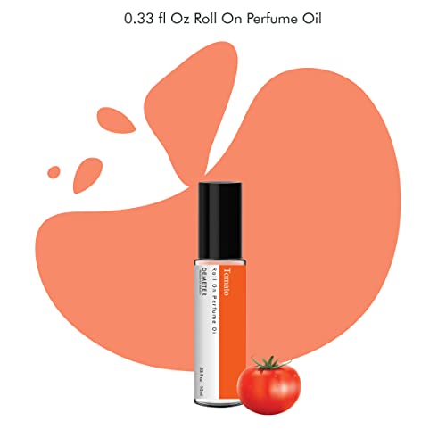 DEMETER Tomato Roll On Perfume Oil, 0.33 Oz, Long-Lasting