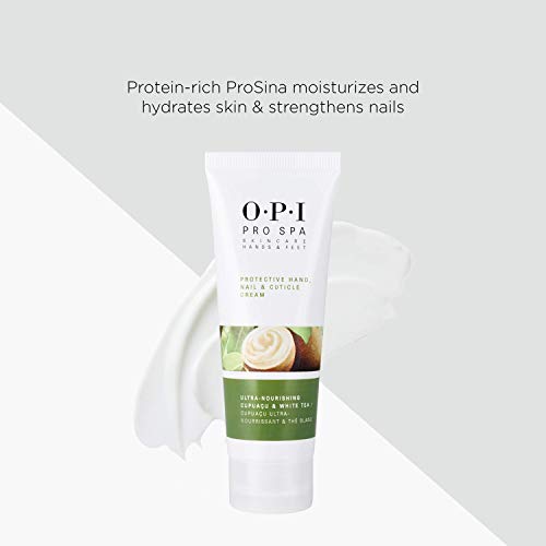 OPI ProSpa Protective Hand, Nail and Cuticle Cream | Nail & Hand Lotion | Non Greasy Formula | 1.7 fl oz