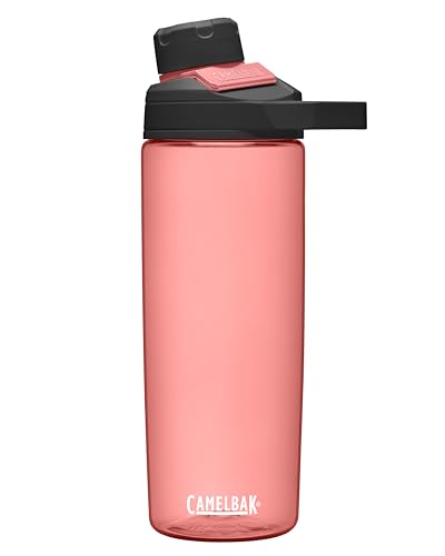 CamelBak Chute Mag BPA Free Water Bottle with Tritan Renew - Magnetic Cap Stows While Drinking, 20oz, Rose