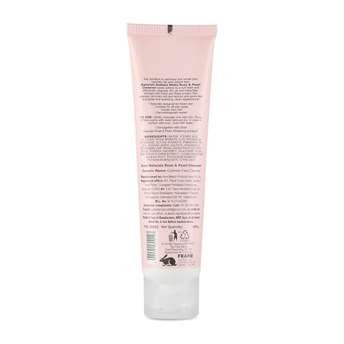 Naturals Rose & Pearl Cleanser, 100g