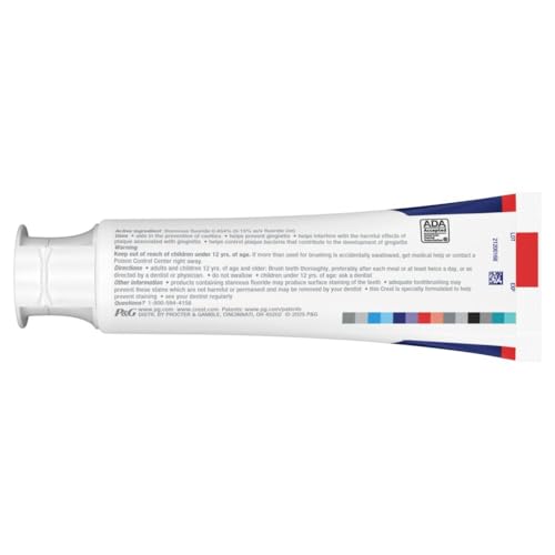 Crest Pro-Health Gum Detoxify Deep Clean Toothpaste 4.8 oz - Anticavity, Antibacterial Flouride Toothpaste, Clinically Proven, Gum and Enamel Protection, Plaque Control