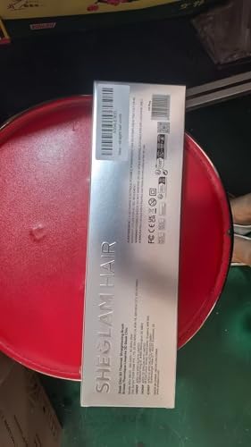 SHEGLAM Straightener Brush 3D Ionic Hair Straightening Brush with 24K Gold Heated Comb, Anti-Scald Design, 60s Fast Heat-Up, Auto-Off, Frizz Control, Sleek & Smooth Styling