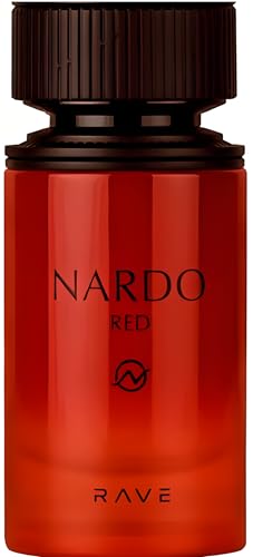 Lattafa Rave Nardo Red for Unisex Eau de Parfum Spray, 3.4 Ounce / 100 ml