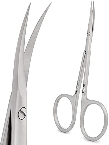 Professional Cuticle Scissors Maluk Curved