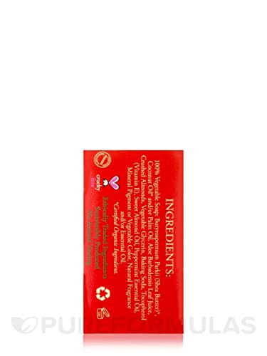 Nubian Heritage Soap Bar, Peppermint and Aloe, 5 Ounce