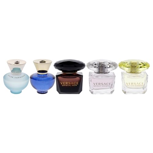 Versace Miniatures Collection for Women - 5 Pc Mini Gift Set