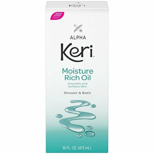 Alpha Keri Shower & Bath Moisture Rich Oil 16 oz (Pack of 3)