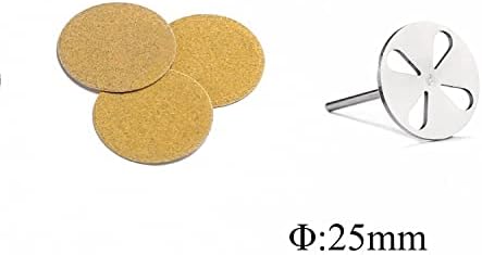 150pcs Sandpaper Disc and 1pcs Metal Bit, 3/32 Shank Replaceable Pedicure Sanding Disc Bit for Dead Skin Callus Removal Electric Foot File Tools