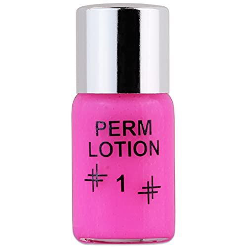 Premium Dolly's Lash Perm Lotion Pink Bottle- Number 1 Perm Lotion - Strong Hold, Curling, Perming, Eyelash Lifting