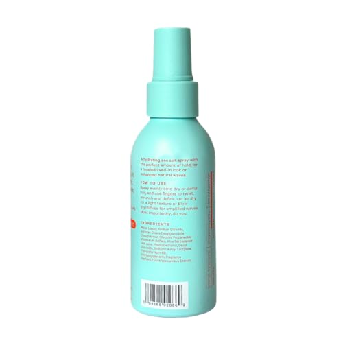 Barb Sea Salt Spray for Hair - Texturizing Beach Wave Spray for Women and Men - Soft Matte Finish, Light Hold - Original Scent - 4 oz