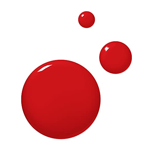 LONDONTOWN lakur Nail Polish - Chip-Resistant, Non-Toxic, Conditions & Hydrates Nails Glossy Vibrant Red, Londoner Love, .40 fl oz