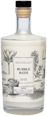 Archipelago Botanicals Luxury Milk Bubble Bath, Daily Body Wash, Moisturizing and Hydrating Gentle Bubble Bath, Helps Refresh, Restore and Soothe All Skin Types, 25.0 fl oz
