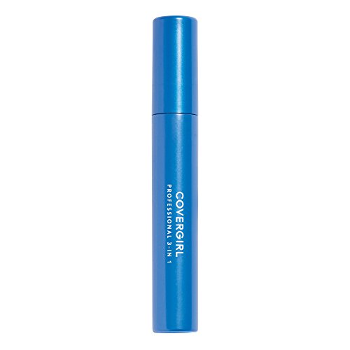 CoverGirl Professional 3-in-1 Straight Brush Mascara, # 210 Black Brown, 0.3 Ounce