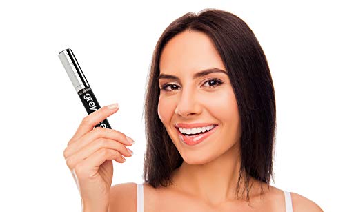 Root touch up hair mascara temporary cover conceal gray roots hair lines eyebrows mens mustache and beards Medium-Brown