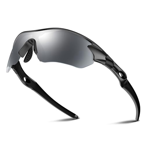 Polarized Sports Sunglasses for Men Women Youth Baseball Running Fishing Tennis Golf Cycling Driving Motor TAC UV400 TR90