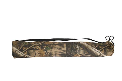 AUSCAMOTEK Leafy Hunting Blind Portable Ground Blind, Quick Setup Lightweight Deer Blind Camouflage Tent Brown