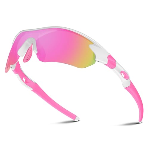 Polarized Sports Sunglasses for Men Women Youth Baseball Running Fishing Tennis Golf Cycling Driving Motor TAC UV400 TR90