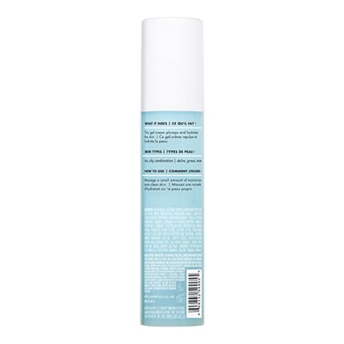 e.l.f. Holy Hydration! Hydro-Gel Moisturizer, Hydrates & Moisturizes Skin for a Plumped Up Complexion, Lightweight & Quick-Absorbing, White, 1.76 Oz