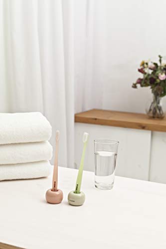 [KENT] COMPACT Small Head Extra Soft Toothbrush for Sensitive Teeth, Gums for Adults & Teens with Braces - (Set of 6)