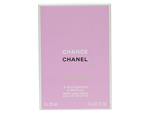 Chanel Chance Eau Fraiche Twist & Spray Eau De Toilette Refill 3x20ml