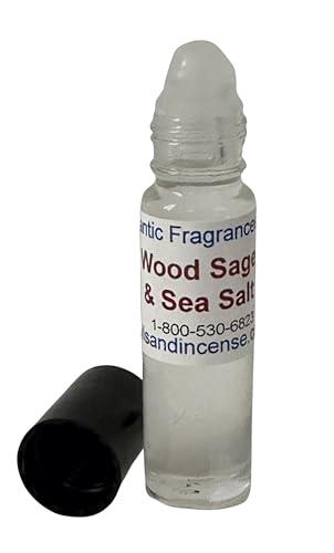 Atlantic Fragrances WOOD SAGE & SEA SALT (For Women) Premium Quality Perfume Oil IMPRESSION 10 ML Roll-on bottle